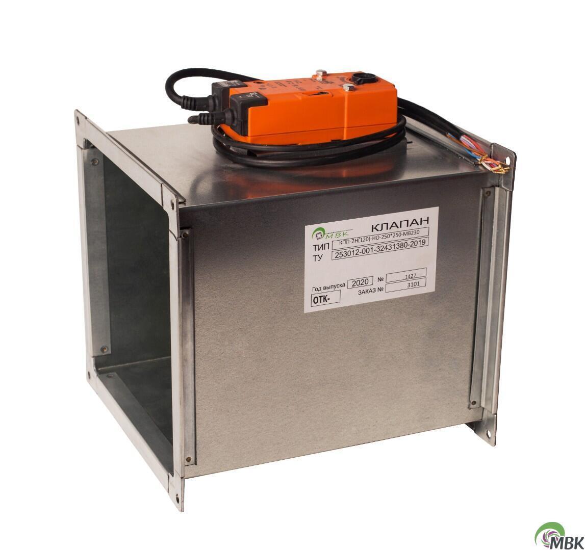 МВК КПП 800х400 привод Автоматика для вентиляции и кондиционирования